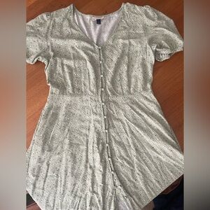 Universal Thread Textured Patterned Dress